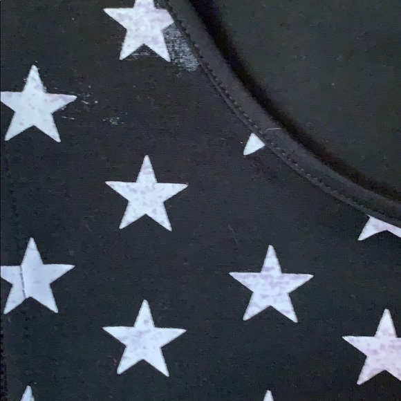 Tank Black and white Stars and Stripes Size M - Picture 3 of 4